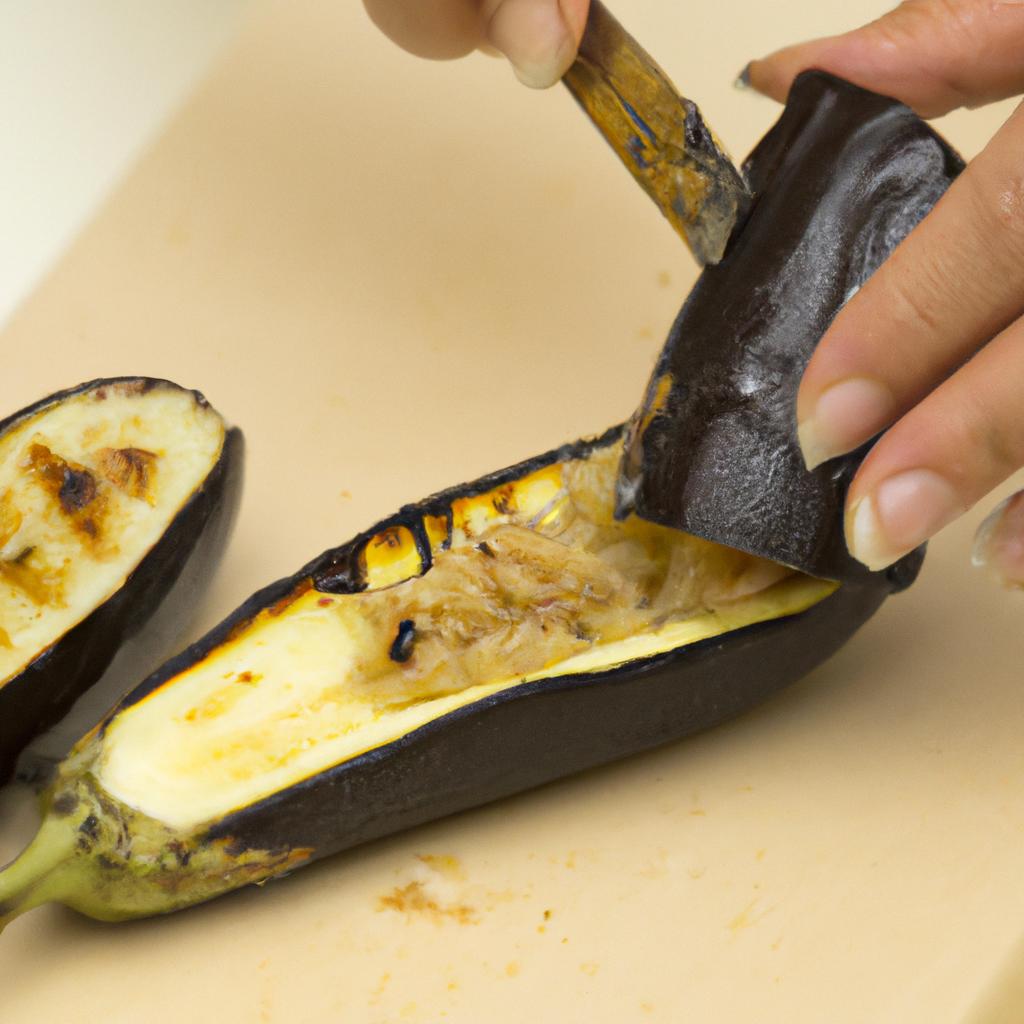 Zubereitung von gefüllten ⁤Auberginen