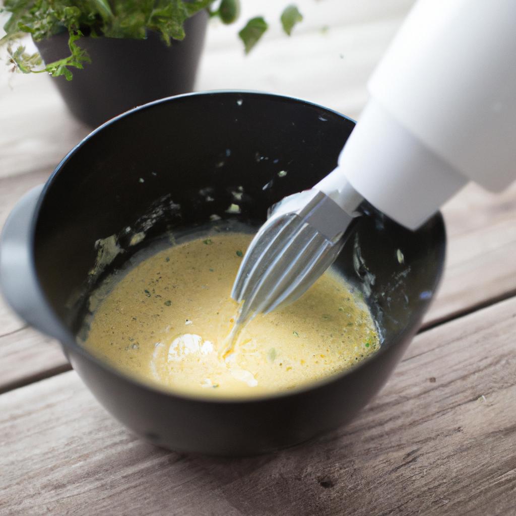 Rahmsoße mit frischen Kräutern verfeinern