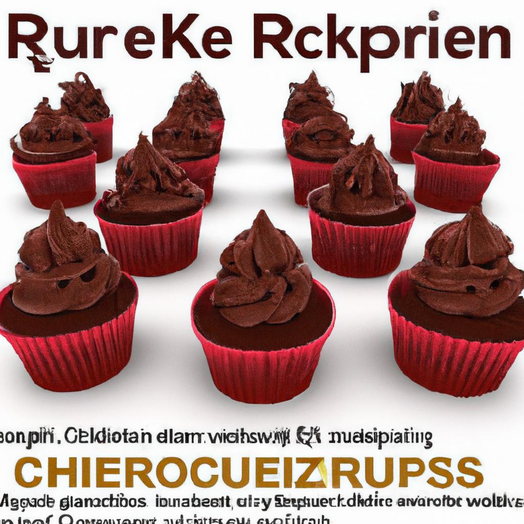 Rezept für schoko cupcakes