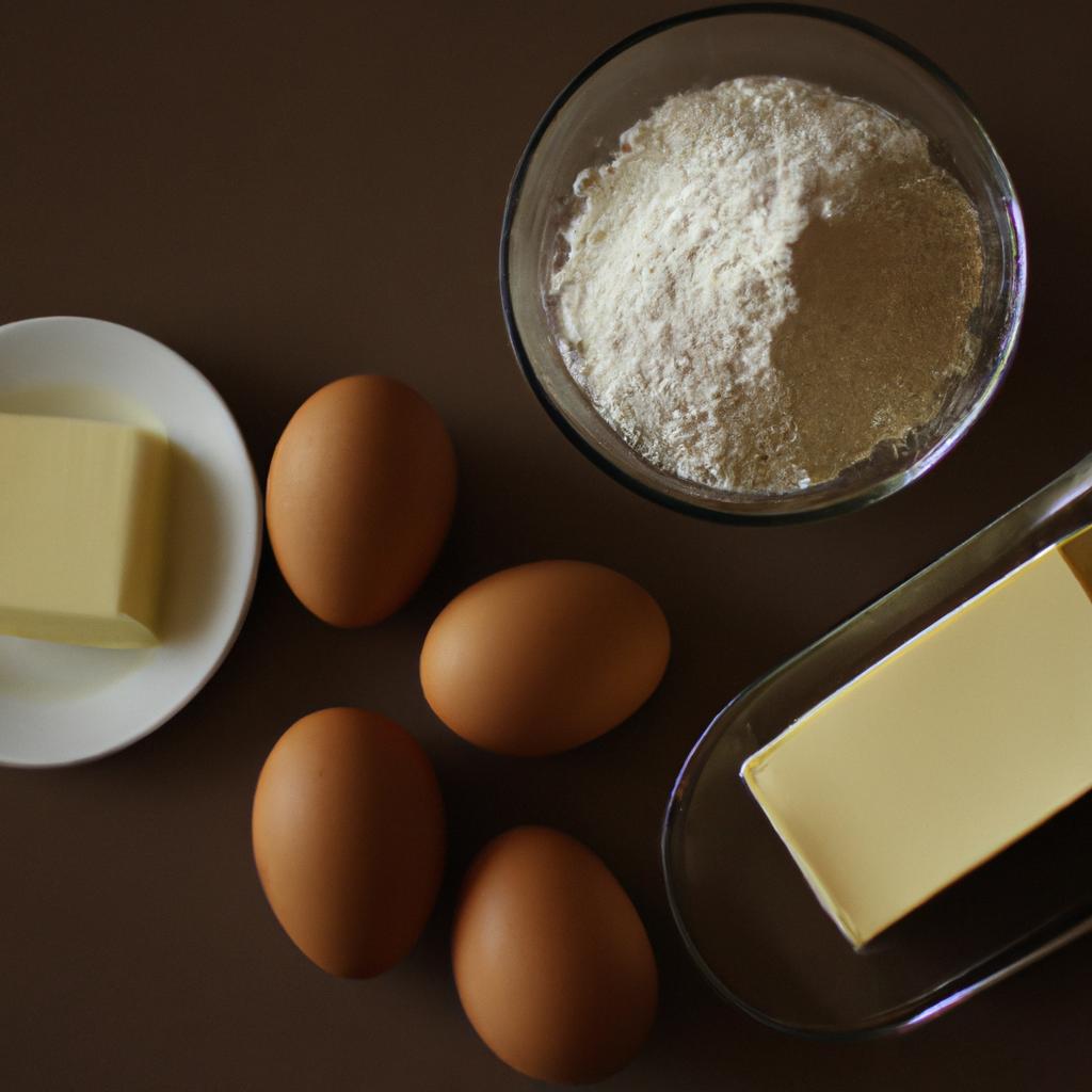 Frische Zutaten‌ für den Teig