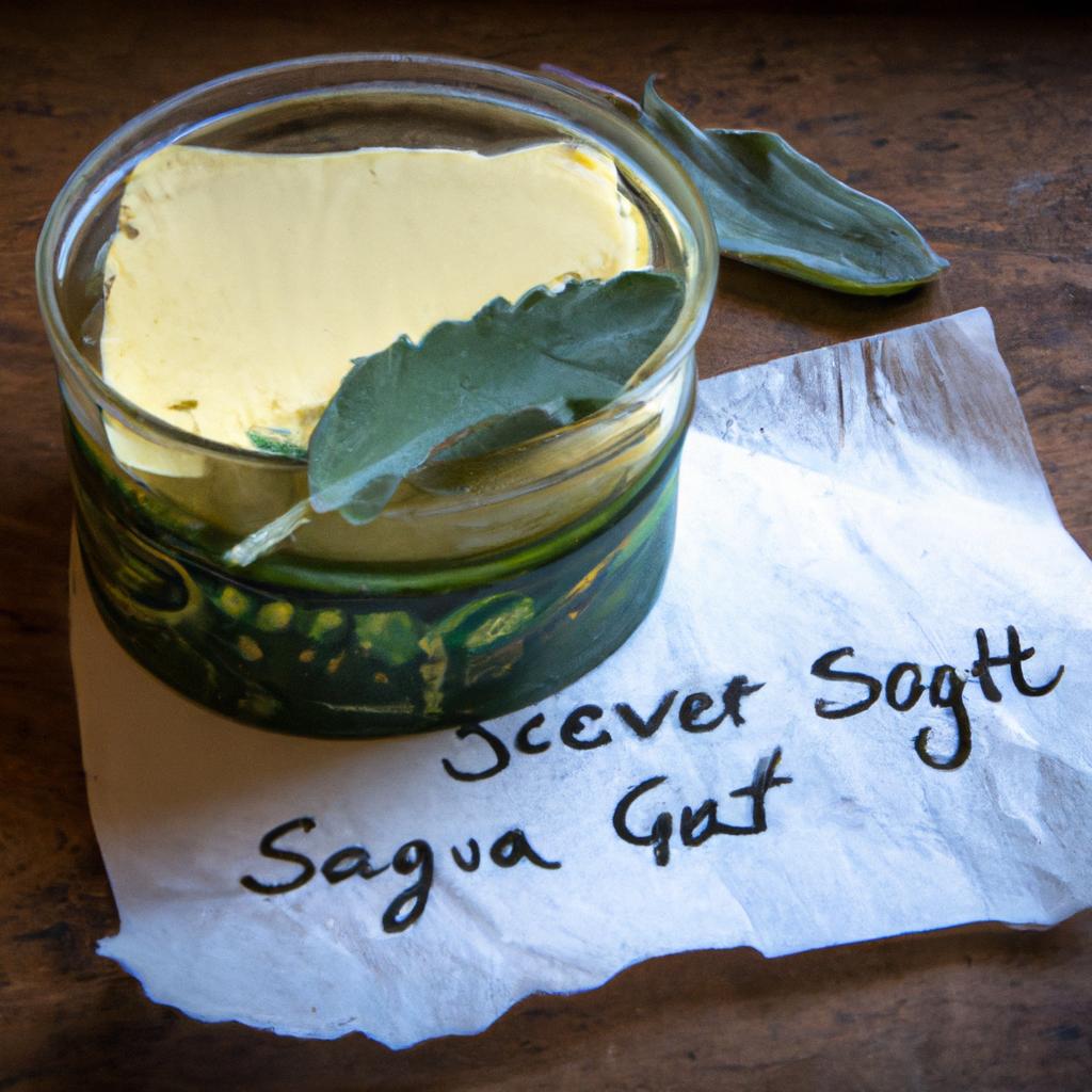 Rezept für salbeibutter: